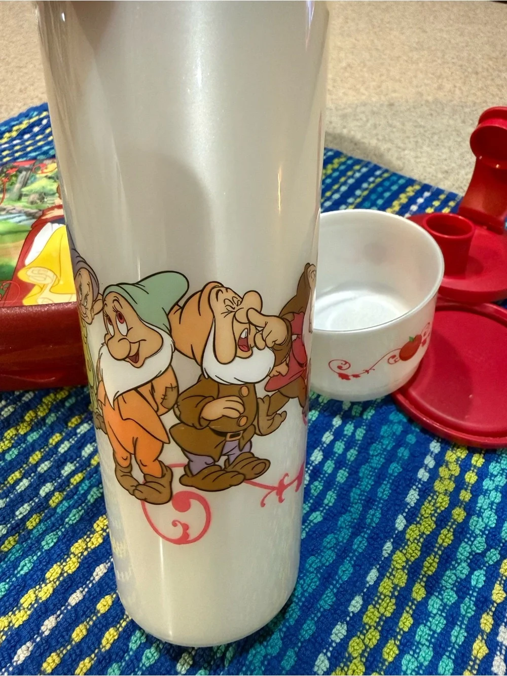 Tupperware Disney Snow White 3 Piece Lunch Set